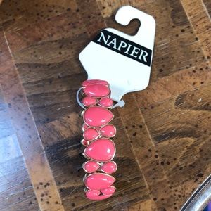 NWT Napier coral elastic bracelet